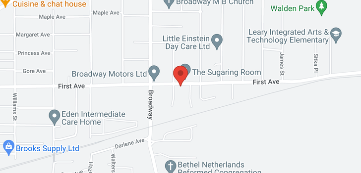 map of 46660 FIRST AVENUE